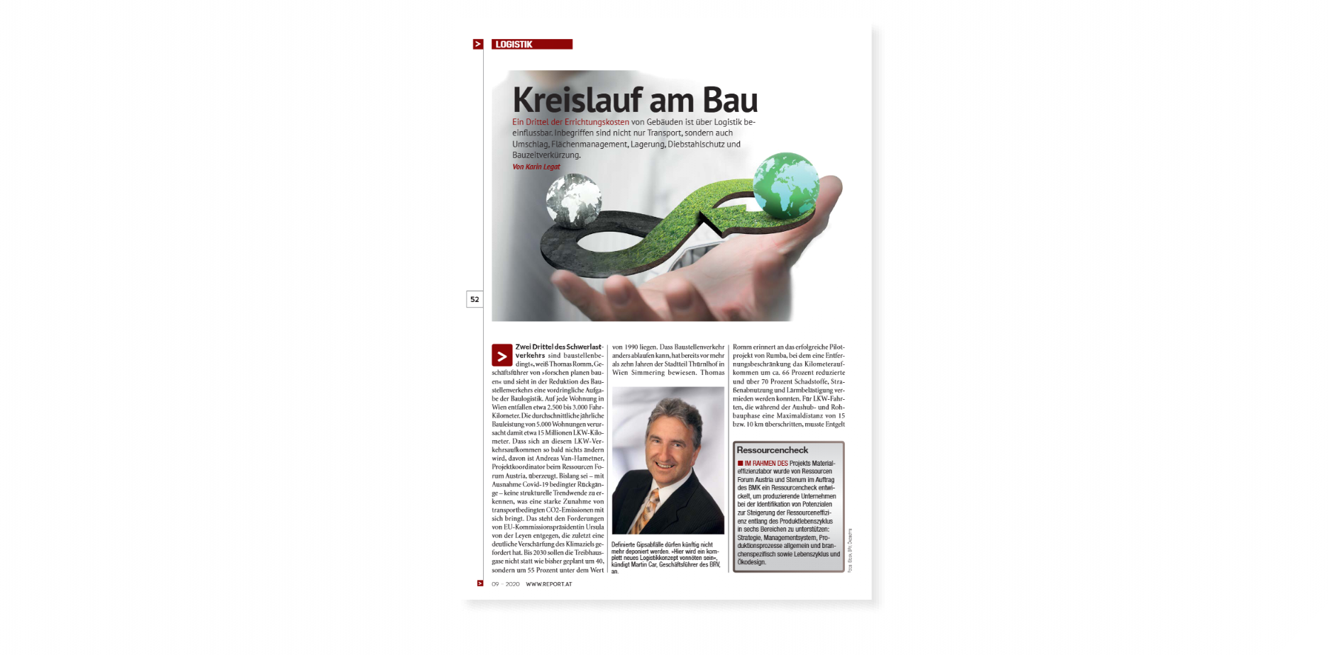 Kreislauf am Bau – 30 Jahre BRV