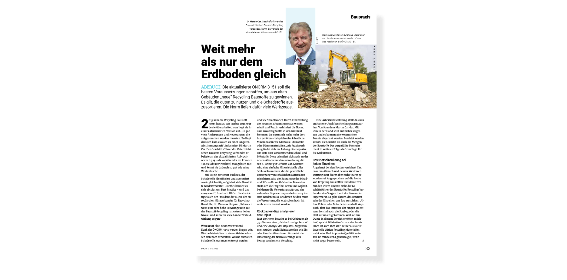 Will mehr als nur dem Erdboden gleich